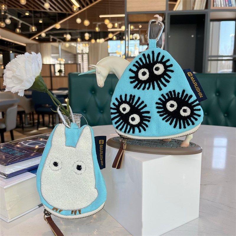 包邮日单黑球卡通零钱包钥匙包杂物包卡包帆布毛巾刺绣幼儿园礼物,模玩/动漫/周边/娃圈三坑/桌游,动漫水杯/居家/百货,淘宝优惠券,粉丝福利购,淘宝优惠卷