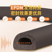 米乐奇室内门隔音密封条防盗门进户卧室门框门缝防风隔音木门胶条