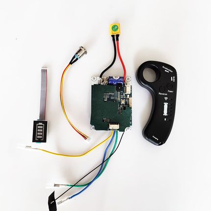 电动四轮滑板控制器电动遥控系统 电动滑板ESC 轮单驱遥U控6S7S10