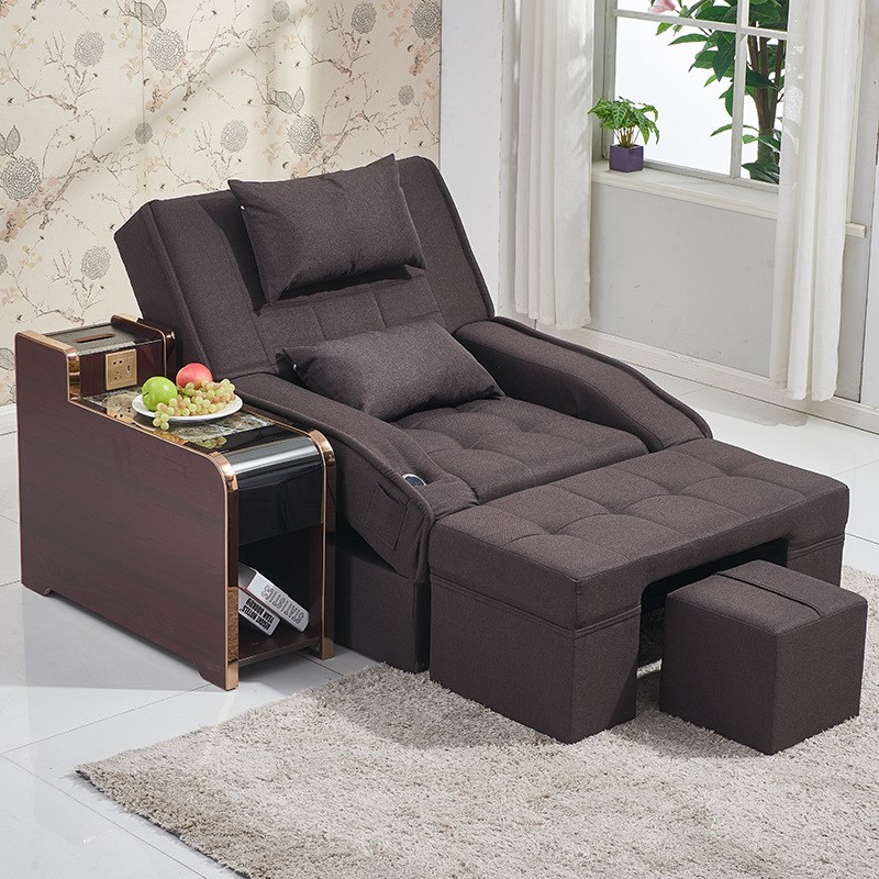 桑拿按摩椅单人沙发按摩足疗洗脚沐足沙发Q足浴沙发躺椅电动