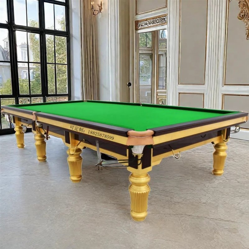 东莞斯诺克e台球摆法打法标准斯诺克台球桌尺寸司洛克台球桌尺寸