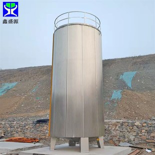 304立式 不锈钢储罐1U0吨酒精储存罐 防腐储存罐50立方卧式