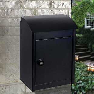 信箱小号户外壁挂邮箱室外快递柜信报箱防雨防盗室外带锁邮筒