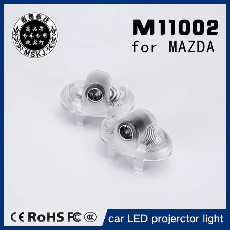 马自达迎宾灯适用于阿特兹RX-8  MAZDA6  CX-9睿翼 LED投影氛围灯