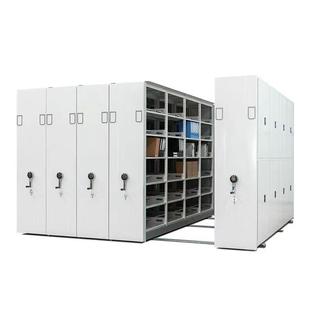 智能動檔案密集柜智能雙面文件 移密動集架1232手搖密集電柜軌道式