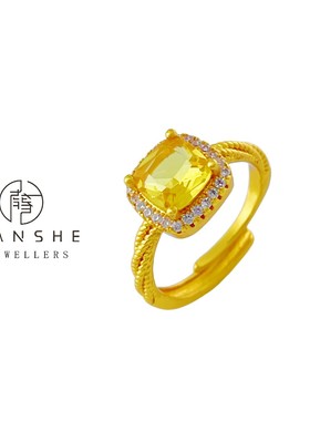 NANSHE/南奢 小方糖戒指时尚气质 L1027