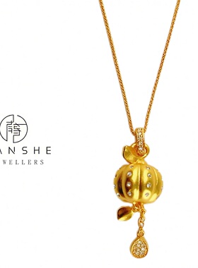 NANSHE南奢 铜合金 小方块时尚轻奢时尚项链 L1045