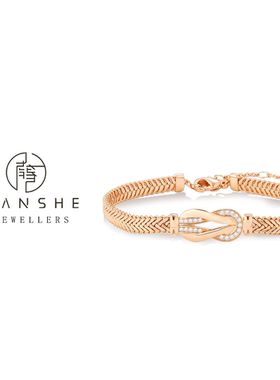 NANSHE/南奢 精致编织马蹄手链气质 L1541