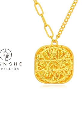 NANSHE/南奢 方糖项链时尚百搭简约轻奢L1082