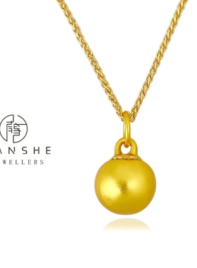 NANSHE/南奢 新中式轻奢珠珠国风吊坠锁骨项链