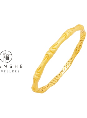 NANSHE/南奢 轻奢竹节手镯个性百搭  L882