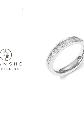 NANSHE/南奢 银色满天星戒指百搭轻奢L963