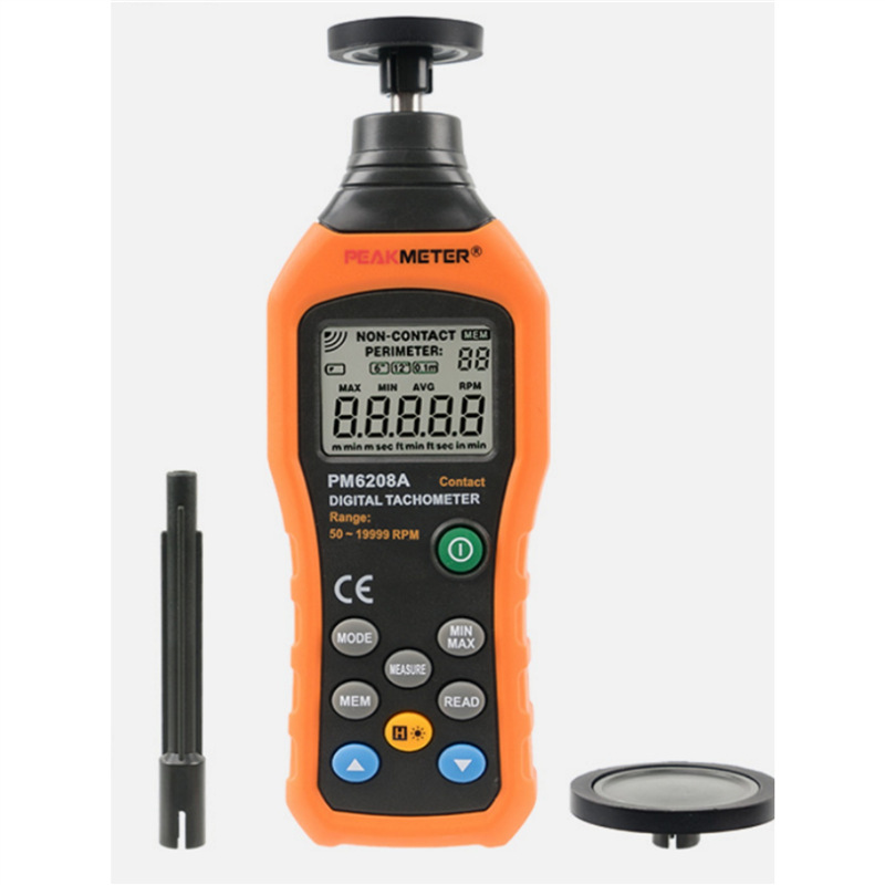 华谊PM6208A转速表PM6208B非接触式转速计PEAKMETER