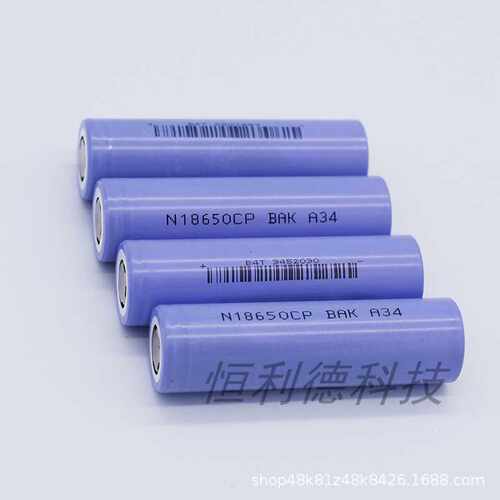 比克18650CP电动自行车储能消费类电子电池BAK3350mAh 3C放电
