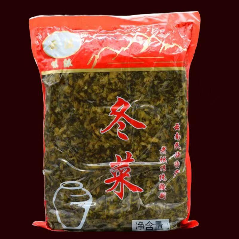 云南楚雄冬菜4kg盐水渍菜梅菜扣肉千张肉豆花米线配料包装菜