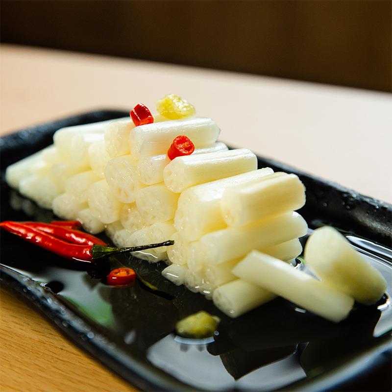 泡椒藕带湖北特产洪湖酸辣泡藕尖新鲜莲藕节开袋即食商用400g*5袋