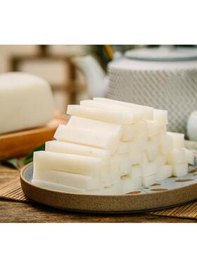 ly嵊州新昌年糕条辣炒年糕丝浙江特产宁波手工水磨年糕火锅食