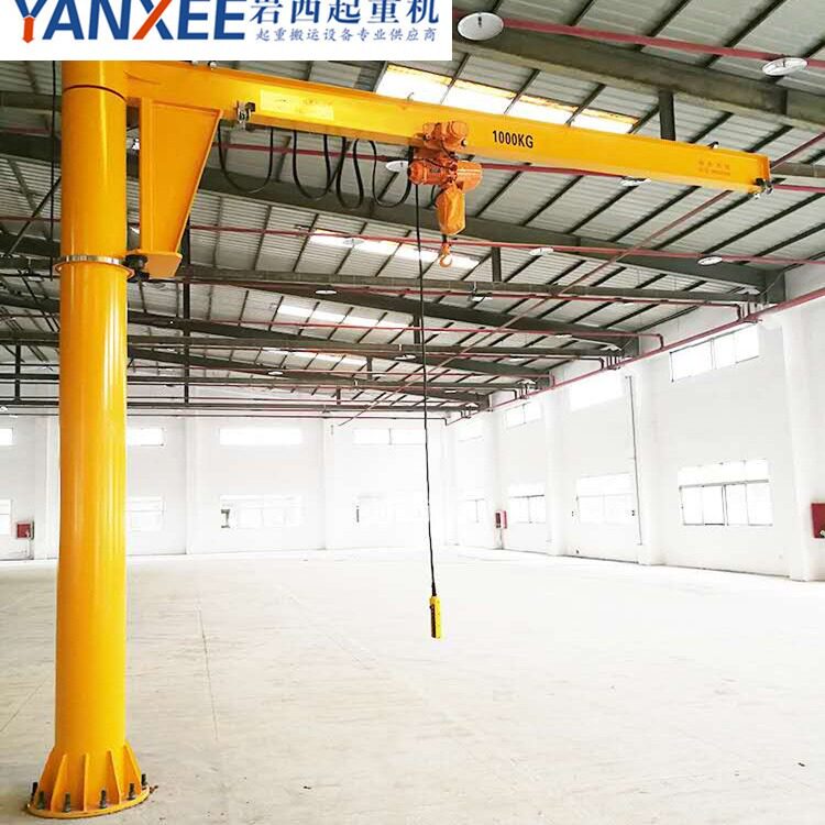 供应悬臂吊360度旋转回转灵活500kg-3T起重