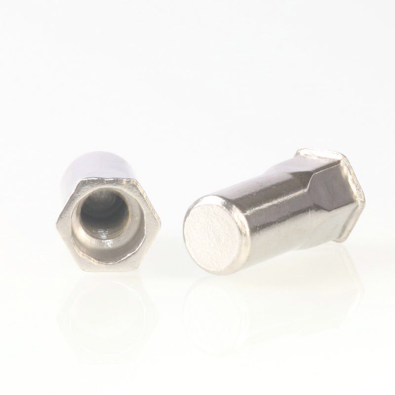 小沉头半六角盲孔铆螺母 304不锈钢光H身盲孔拉铆螺母M3-M12