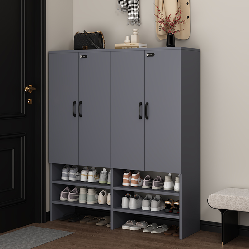 雄林鞋柜家用门口楼道外带密码锁