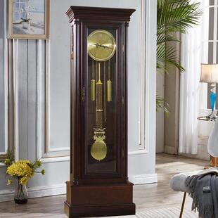 北极星机械落地钟家用实木中式客厅现代欧式覆古创意报时大座钟表