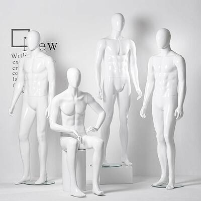 模特道具男全身展示架橱窗西服高档男装店服装店人台假人男模特架