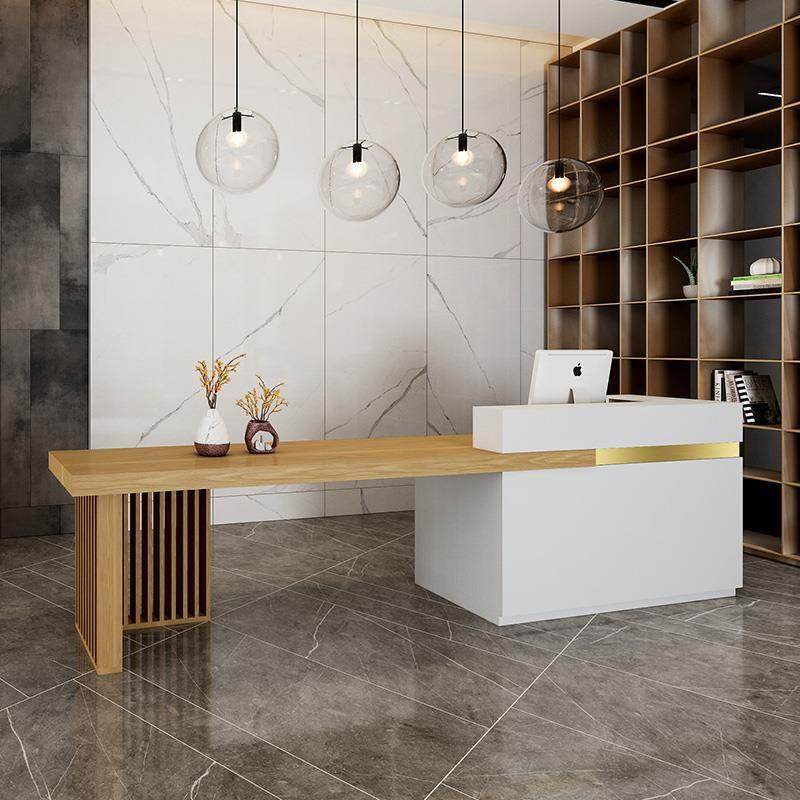 美容院前台吧台柜台公司现代简约彷大理石接待台服装店铺收银台,商业/办公家具,收银台,淘宝优惠券,粉丝福利购,淘宝优惠卷