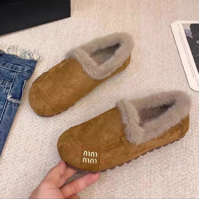 中老年妈妈鞋软底防滑2025新款豆