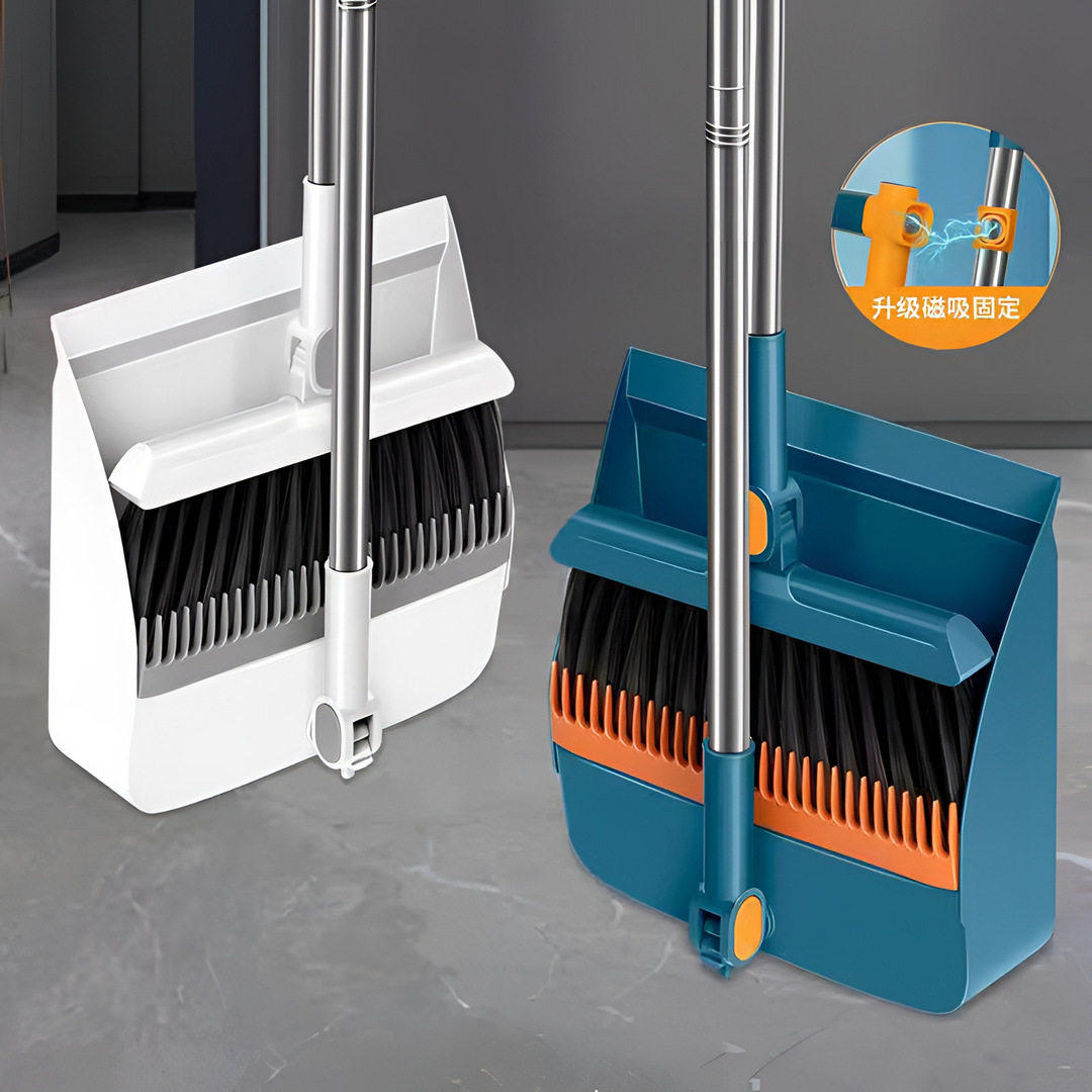 磁吸折叠款扫把簸箕套装家用加大加厚扫帚笤帚垃圾铲扫把簸箕套装,家庭/个人清洁工具,簸箕,淘宝优惠券,粉丝福利购,淘宝优惠卷