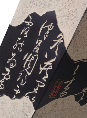 新中式展示柱   客厅玄关盆栽水景摆设落地摆件底座仿古装饰柱子