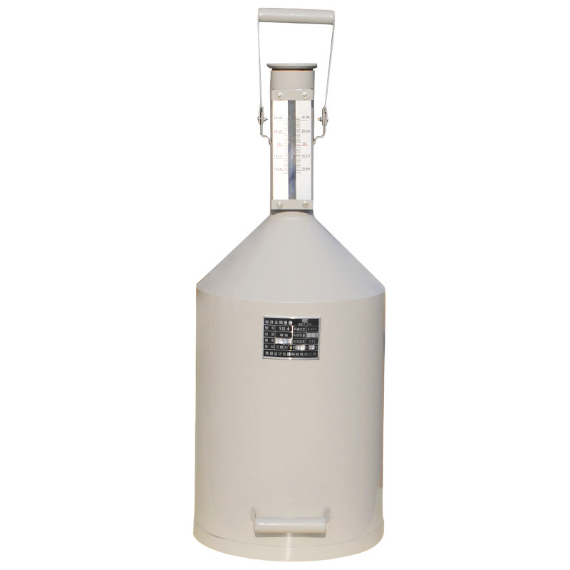 柴油计量桶20升10升高精度测量桶加油站量油计量器碳钢不锈钢量桶