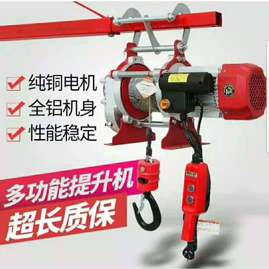 电动葫芦220V家用微型吊机提升机250公斤15米悬挂式小金刚牵引机