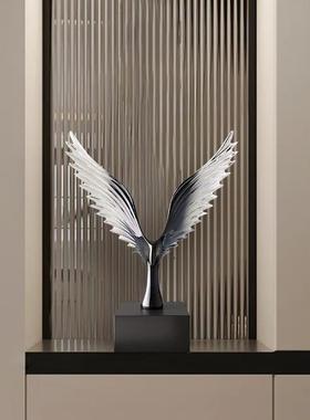 创意轻奢高档摆件大鹏展翅艺术软装现代简约客厅办公室酒柜装饰