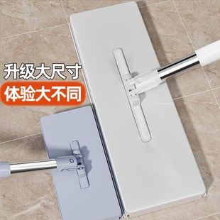 静电除尘纸拖把拖布懒人家用一次性拖把吸尘纸拖地免洗夹抹布湿巾