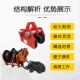 工字钢滑车起重手拉电动葫芦单轨滑轮行车手推手拉跑车0.5 2吨