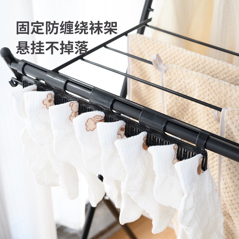 折叠晾衣架落地小型晾晒架阳台室内家用晒衣架飘窗凉衣架移动架子,收纳整理,置地/升降晾晒衣架,淘宝优惠券,粉丝福利购,淘宝优惠卷