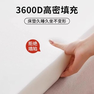 乳胶床垫遮盖物软垫家用卧室榻榻米垫子宿舍学生单人海绵床褥垫子