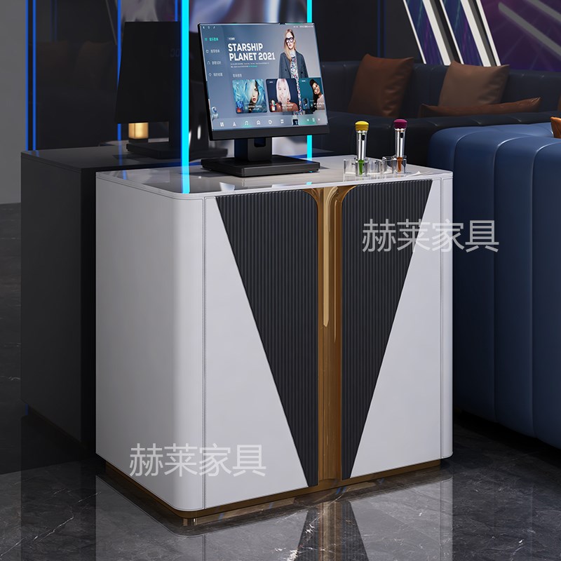 不锈钢ktv点歌机柜包厢点歌柜家用音响机功放设备贵足浴茶几