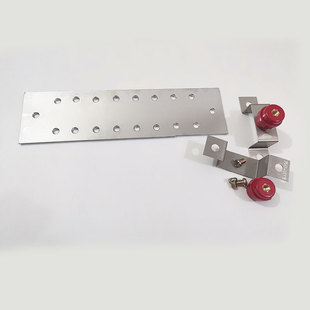 4*40mm接地铜排等电位接地排汇流端子排机房接地铜排镀锡铜排包邮