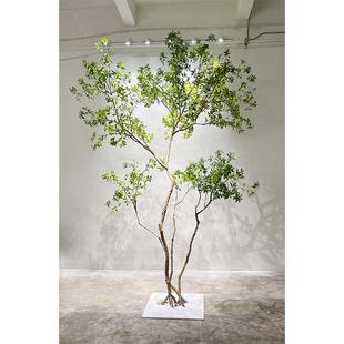 马醉木仿真绿植造景室内外大型假树橱窗装饰场景布置定制马醉树