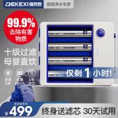 德国德克西净水器家用直饮净水机厨房自来水前置过滤器超滤净化器
