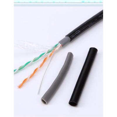 户外新材料4芯网线500m网络监控Poe四芯监控综合双绞线一体化05芯