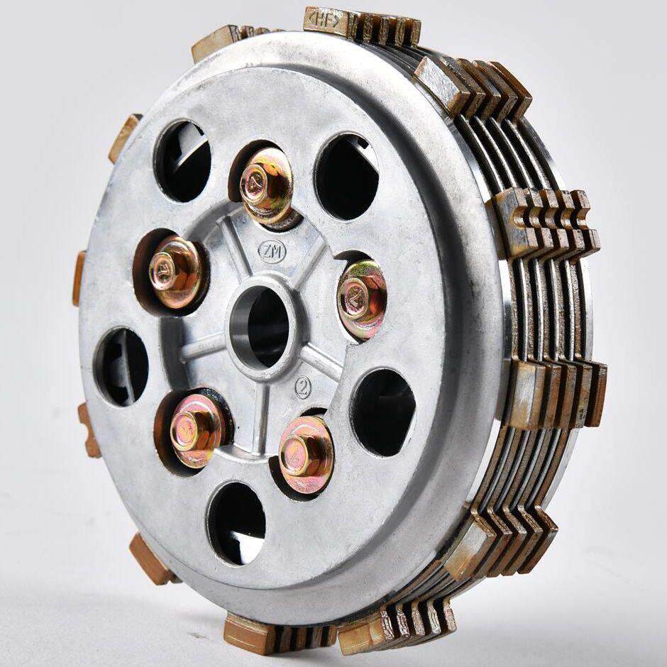 适用QJ150GS-29F钱江QJ赛150机车离合器小古总成离合片中心总成