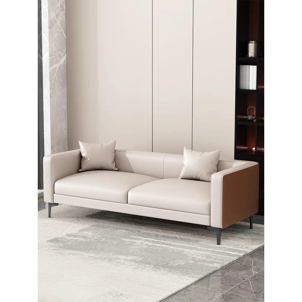 办公沙发，商务接待，休息区，休闲沙发，公司大堂等真皮实木沙发