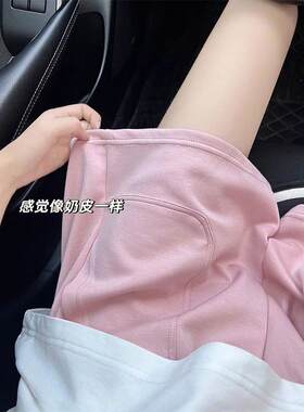 孕妇短裤夏季薄款外穿休闲阔腿裤小个子夏装孕早期打底运动裤夏款