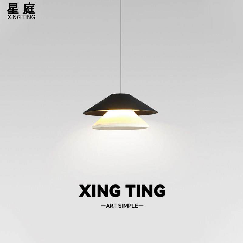 卧室床头吊灯现代简约新款意式沙发背景墙灯走廊北欧玄关吊线灯