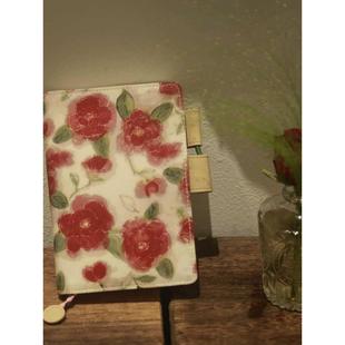 Munimhoe覆古玫瑰手账本书衣笔记本本子a6a5书衣活页手账B6计画TN