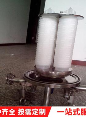 厂家直销不锈钢保安过滤器PP棉滤芯过滤器精密不锈钢过滤器