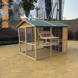特大號鴿子籠養殖專用籠配對籠鴿子巢窩籠鴿棚家用鴿舍鴿子窩室外