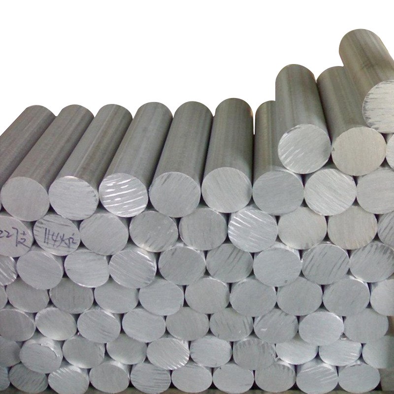 供应6061铝棒实心铝圆柱切割铝圆饼圆棒工业铝型.材挤压铝条